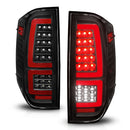 ANZO 2014-2021 Toyota Tundra LED Taillights Black Housing/Clear Lens-1