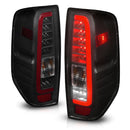 ANZO 2005-2021 Nissan Frontier LED Taillights Black Housing/Smoke Lens-1