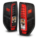 ANZO 2005-2021 Nissan Frontier LED Taillights Black Housing/Clear Lens-1