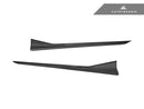 AutoTecknic G90 / G99 M5 Dry Carbon Side Skirt Extension Set-3