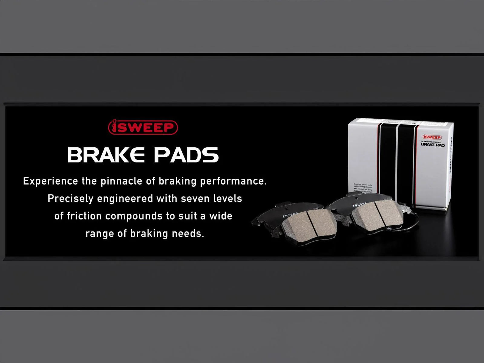 iSWEEP Front Brake Pads - G87 M2