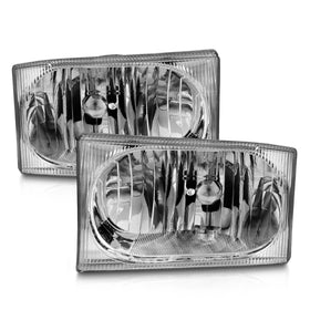 ANZO 1993-1997 Ford Ranger Crystal Headlights Chrome