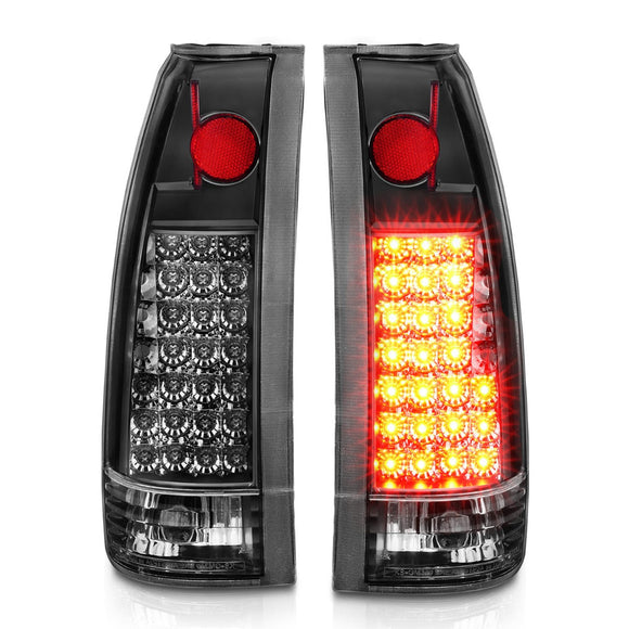 ANZO 1999-2000 Cadillac Escalade LED Taillights Black
