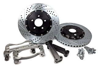 Baer EradiSpeed+1 Fits 2005-14 Ford Mustang Base & GT w/OE 2-piston front calipers (Does NOT fit GT500 or Boss)