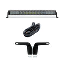 Cali Raised 03-09 Toyota 4Runner 32In Lower Bumper Flush Led Light Bar Kit - Combo Beam /No Switch-1