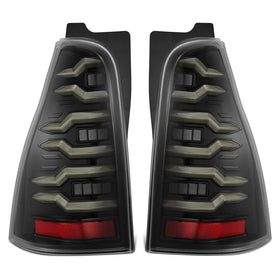 AlphaRex 03-09 Toyota 4Runner LUXX-Series LED Tail Lights- Black