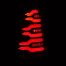 AlphaRex 03-09 Toyota 4Runner LUXX-Series LED Tail Lights- Black-4