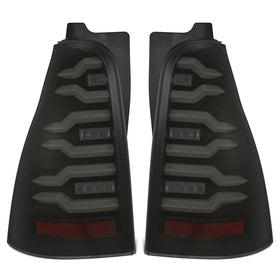 AlphaRex 03-09 Toyota 4Runner LUXX-Series LED Tail Lights- Black
