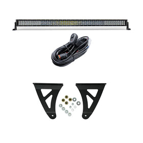 Cali Raised 2007-2021 Toyota Tundra 52 Curved Led Light Bar Roof Brackets Kit For - W/5D Optic Osr
