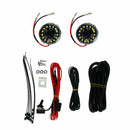 KC HiLiTES Cyclone 2in. LED Universal Under Hood Lighting Kit (Incl. 2 Cyclone Lights/Switch/Wiring)-1