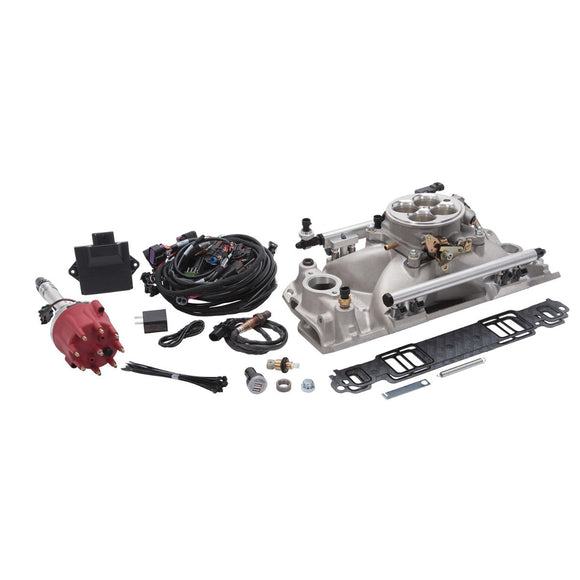 Edelbrock Pro Flo 4 EFI System Seq Port SBC 1986 & Earlier 675 Max HP 42lb/hr