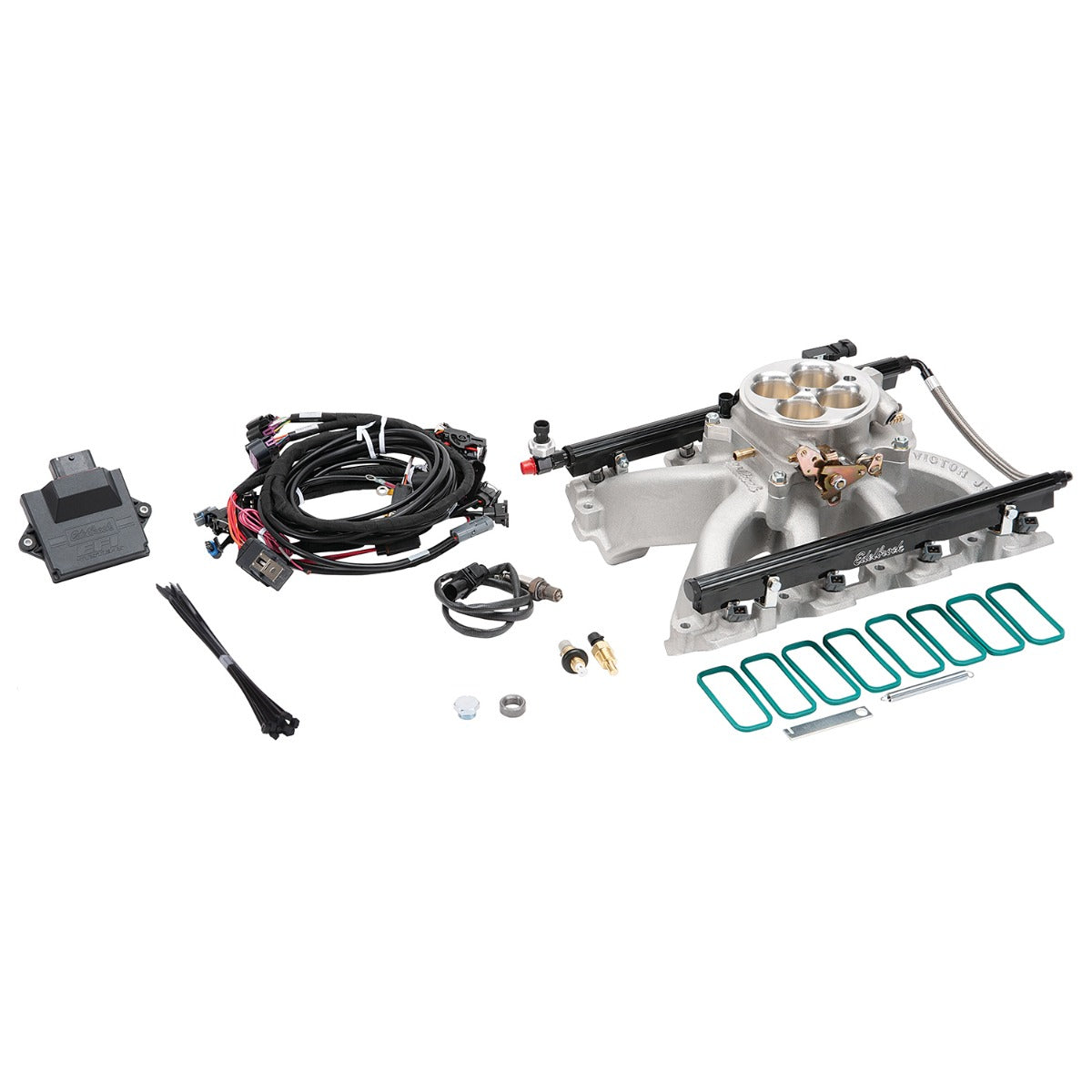 Edelbrock Pro Flo 4 EFI System Seq Port LS Gen III/IV Victor Jr Cath Port 550 Max HP 35lb/hr