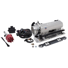 Edelbrock Pro Flo 4 XT EFI System Seq Port SBC 1986 & Earlier 625 Max HP 35lb/hr Satin Finish