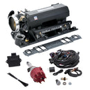 Edelbrock Pro Flo 4 Fuel Inject Kit XT Seq Port SBC 429/460 1986 625 Max HP 35 LbHr Injectors Black-1