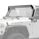 KC HiLiTES 07-18 Jeep JK 50in. C-Series C50 LED Light Bar w/Overhead Mount Bracket Kit-1