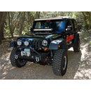 KC HiLiTES 07-18 Jeep JK 30in. C-Series C30 LED Light Bar w/Hood Mount Bracket Kit-2