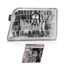 ANZO 1993-1997 Ford Ranger Crystal Headlights Chrome-3