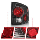 ANZO 1995-2005 Chevrolet S-10 Taillights Black 3D Style-3