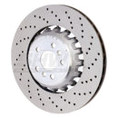 SHW 2020 BMW X5 M 4.4L Right Rear Cross-Drilled Lightweight Brake Rotor (34208074286)-1