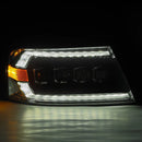 AlphaRex 04-08 Ford F-150 (No 2004 Heritage) NOVA-Series LED Proj HL Alpha-Blk w/Actv Lgt / Seq. Sig-2
