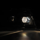 AlphaRex 04-08 Ford F150 PRO-Series Projector Headlights Chrome w/ Sequential Signal and DRL-4