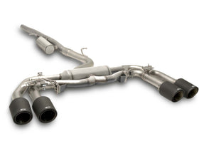 Remus 2022+ Volkswagen Golf R Mk VIII Race Axle Back Exhaust (Tail Pipes & Connection Tubes Req)
