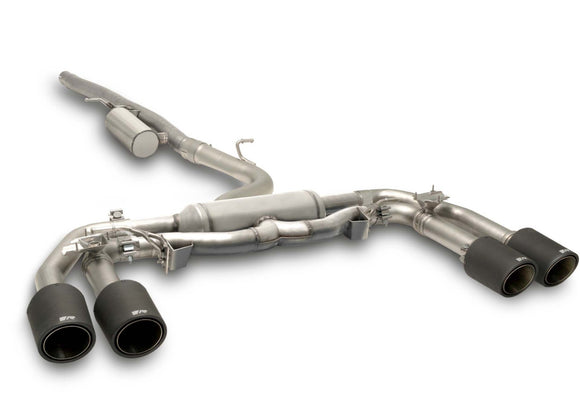 Remus 2022+ Volkswagen Golf R Mk VIII Race Axle Back Exhaust (Tail Pipes & Connection Tubes Req)