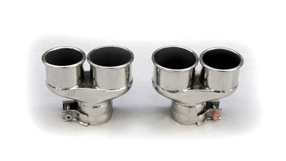 TUBI 996 TWIN TURBO 05 4 EXITS TIPS