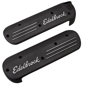 Edelbrock Coil Cover GM Gen 3 LS1 Black Coated - 0