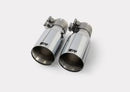 Remus 2012 Suzuki Swift Sport 1.6L (M16A) 90mm Straight Cut Chrome Tail Pipe Set (Pair)-1