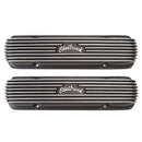 Edelbrock Valve Cover Classic Series Pontiac 1962-1979 301-455 CI V8 Black-1