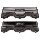 Edelbrock Classic Series Valve Cover for 348/409 W-Series Chevy Black-1