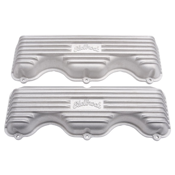 Edelbrock Classic Series Valve Cover for 348/409 W-Series Chevy Satin