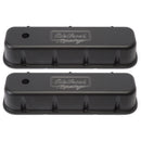 Edelbrock Valve Cover Victor Series Chevrolet 1965 and Later 396-502 V8 Tall Black-1