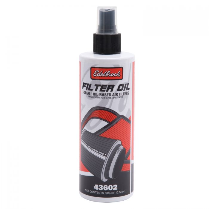 Edelbrock Pro-Charge Air Filter Oil #43602 10.14 oz Spray Bottles (Qty 12)