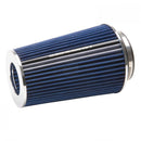 Edelbrock Air Filter Pro-Flo Series Conical 10In Tall Blue/Chrome-1