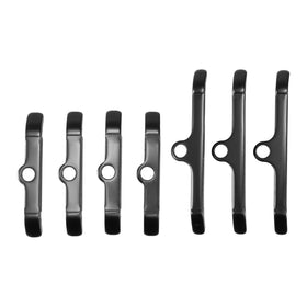 EDELBROCK Hold-Down Tab Kit for Big-Block Chevy in Black Finish (Qty 7)