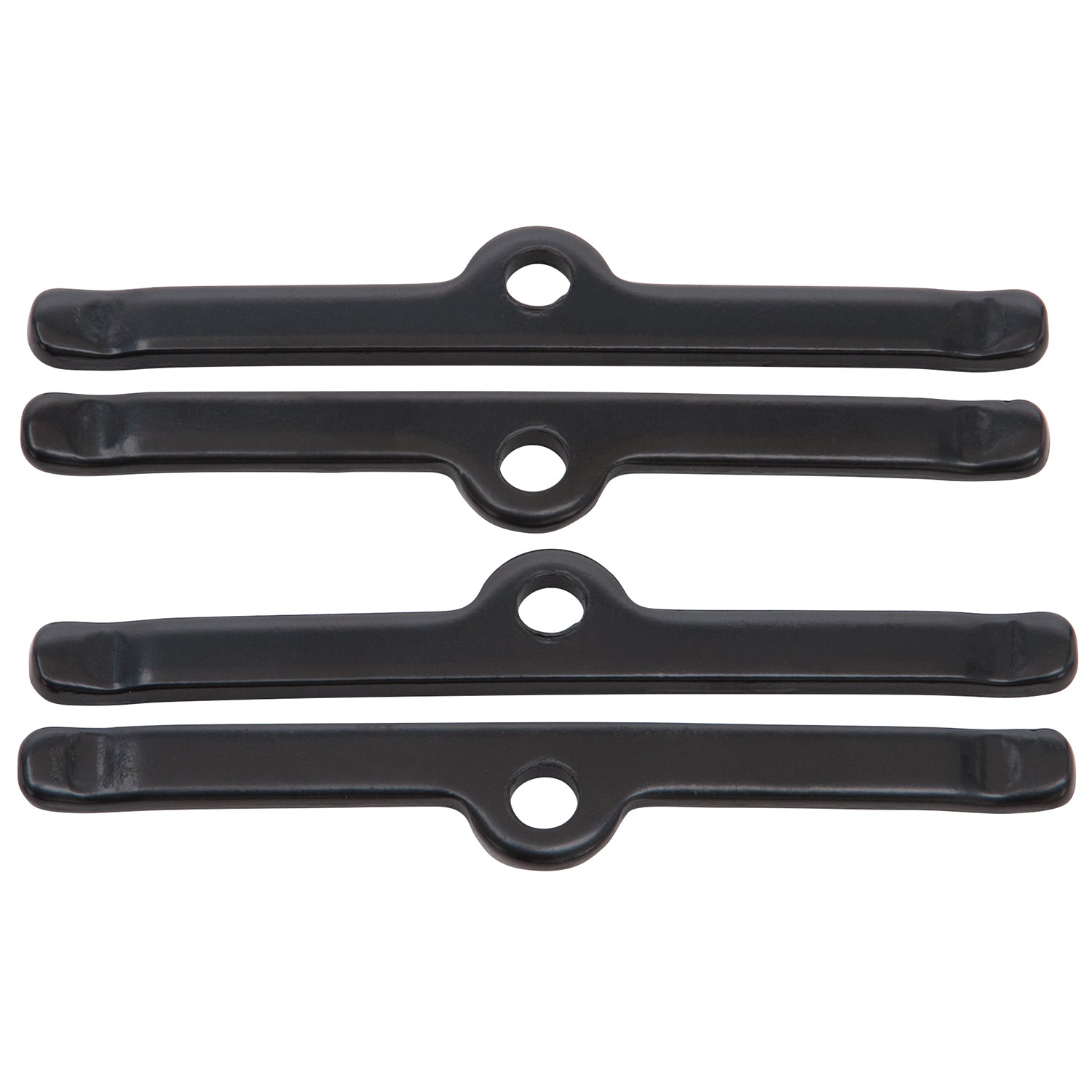 Edelbrock Vc Hold Down Tab Kit SBC 5In Long Steel Chrome Set of 4