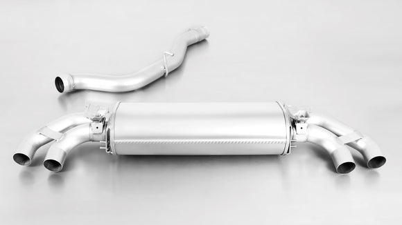 Remus 2015 Audi S1 Quattro Axle Back Exhaust w/Carbon Tail Pipe Set