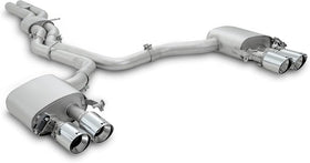 Remus 2019 Audi RS6 Avant 4.0L Turbo (w/GPF) Axle Back Exhaust w/Mid Silencer/Chrome Tail Pipe Set