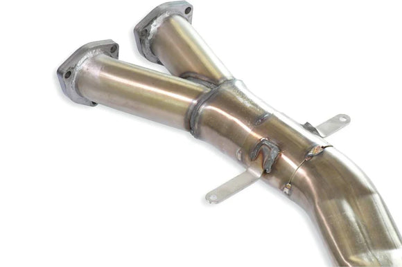 Supersprint BMW E46 M3 Stainless Center Y-Pipe - Resonated