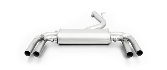 Remus 2013 Audi S3 Sedan Quattro 2.0L Axle Back Exhaust w/Straight Chrome Tail Pipe Set