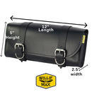 Willie & Max Universal Standard Tool Bag (12 in L x 5 in W x 2.5 in H) - Black-2