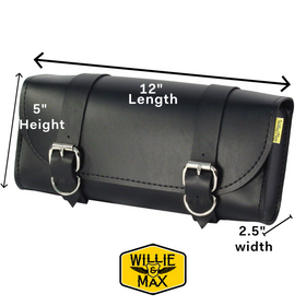 Willie & Max Universal Standard Tool Bag (12 in L x 5 in W x 2.5 in H) - Black - 0