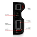Anzo 19-21 Chevy Silverado Full LED Tailights Black Housing Smoke Lens G2 (w/C Light Bars)-2
