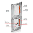 ANZO 1994-1998 Chevrolet Blazer Corner Lights Clear Lens w/ Amber Reflector-2