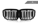 AutoTecknic G05 X5 LCI Dual-Slat Front Grille - Gloss Black-4