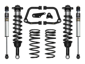 Icon 2024 Toyota Tacoma 1.25-3in Stage 2 Tubular Suspension System w/ Triple Rate Springs