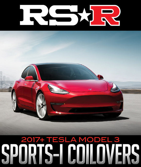 RS-R SPORTS-I COILOVERS: 2017–2021 TESLA MODEL 3 RWD