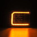 AlphaRex 05-07 Ford F250/350/450/550 Super Duty NOVA LED Proj HL Blk w/Actv Light & Seq Sig + SB DRL-4